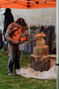 sculpture à la tronçonneuse